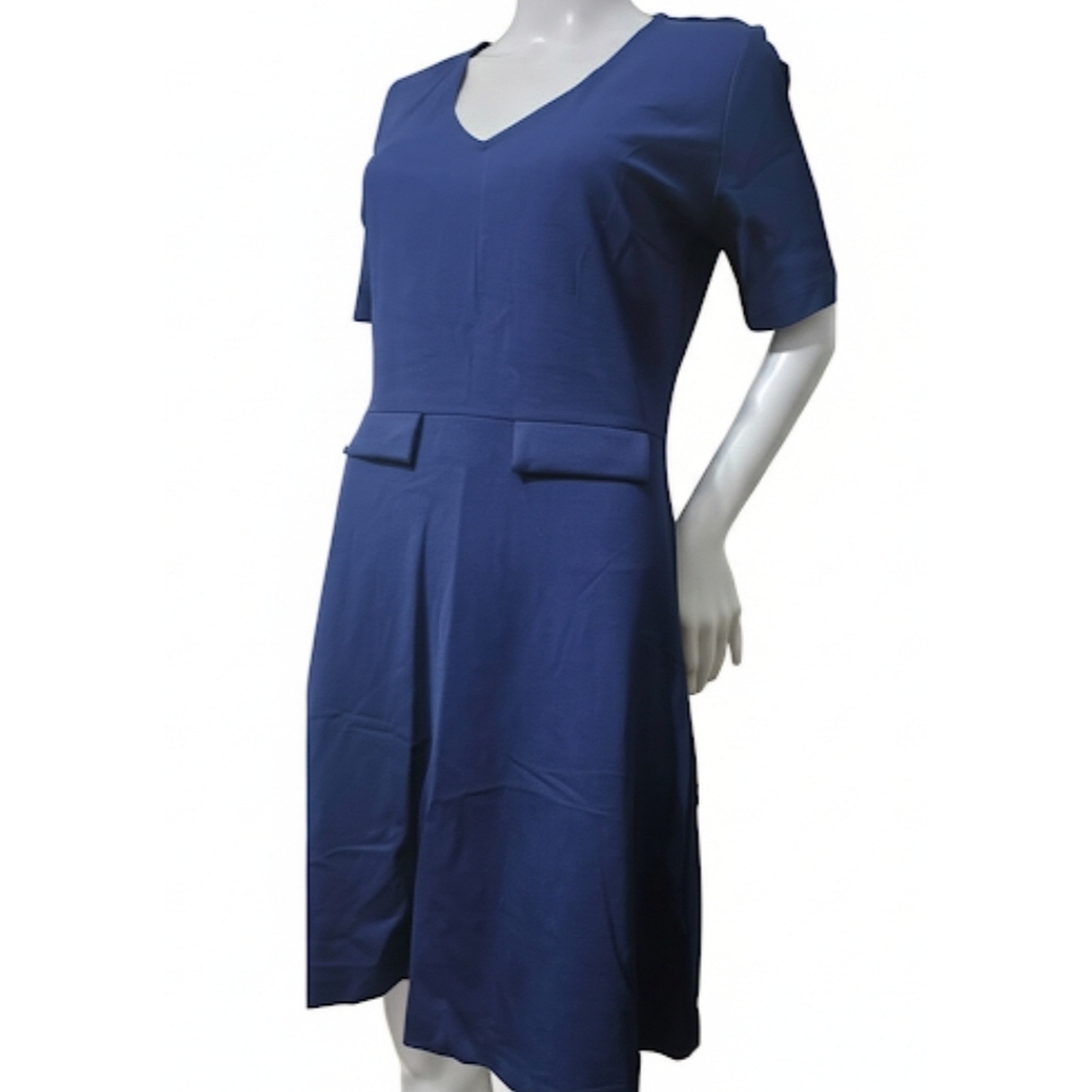 Paris Sunday Navy Midi Dress, M NWT ✔️